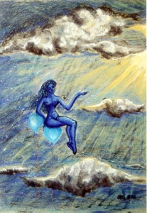 Eau bleue - &copy; Cati Breil.