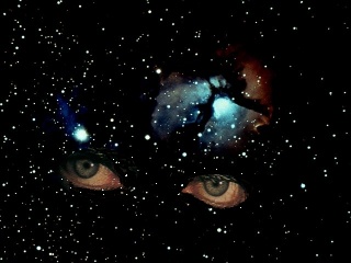 L'homme aux &eacute;toiles dans les yeux
